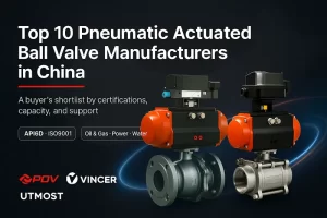 Top 10 Pneumatic Actuated Ball Valve Manufacturers in China banner